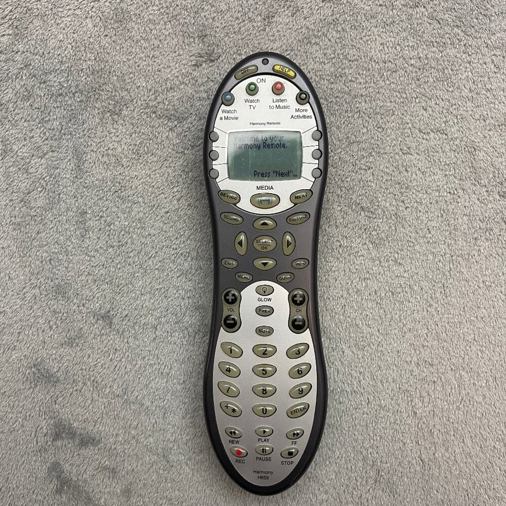 Logitech Harmony H659 Genuine OEM Advanced Universal Remote Control Tested